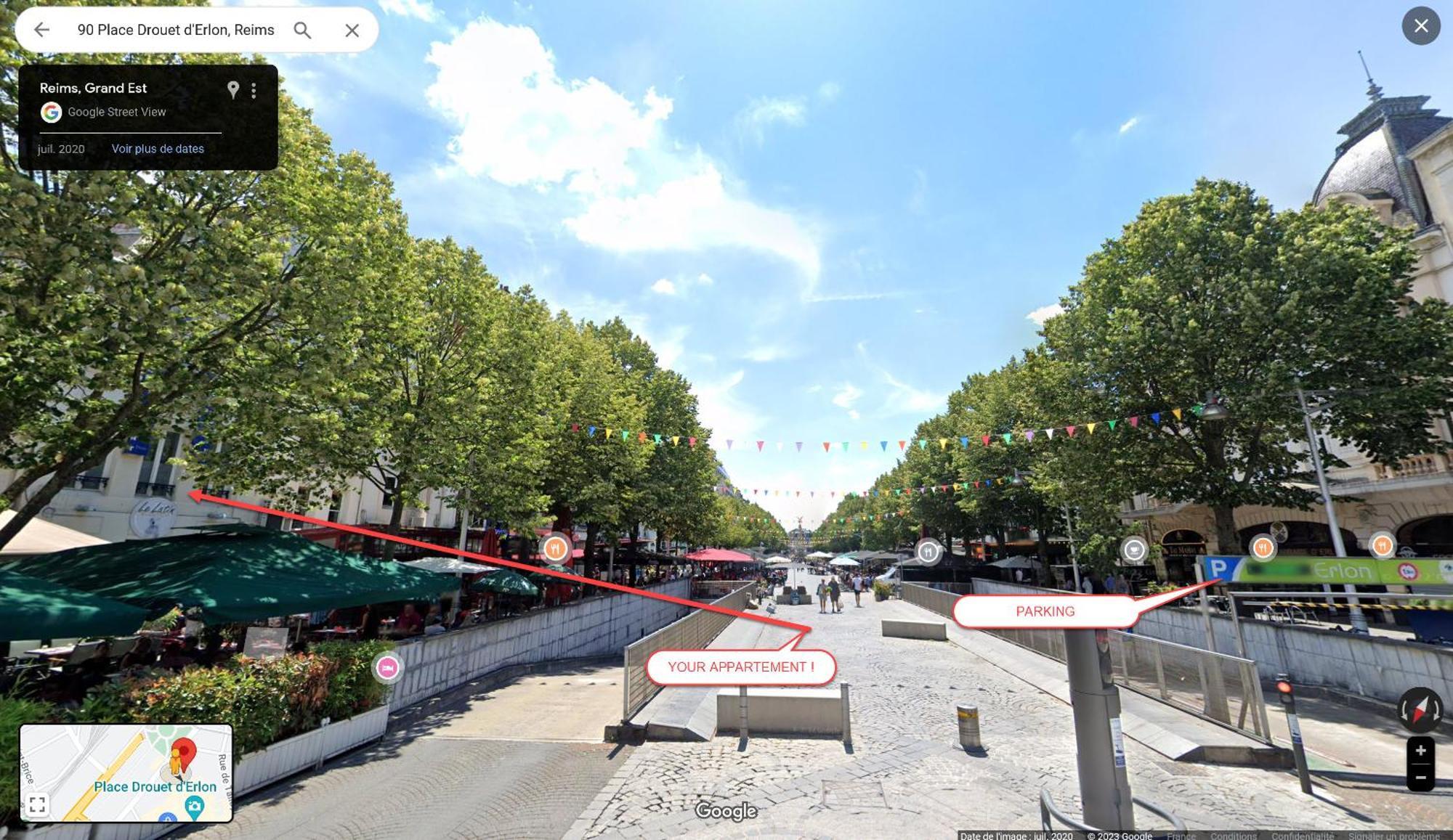 Petra - Appartement Climatise En Hypercentre Reims Exteriör bild